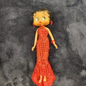 Red Sequin Doll Dress